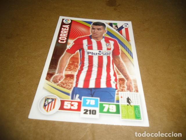 Fu&szlig;ball-Sticker: TRADING CARD GAME PANINI LIGA BBVA ADRENALYN 2015/16 CORREA DELANTERO 222
