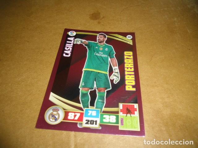 Fu&szlig;ball-Sticker: TRADING CARD GAME PANINI LIGA BBVA ADRENALYN 2015/16 CASILLA PORTERO 22222