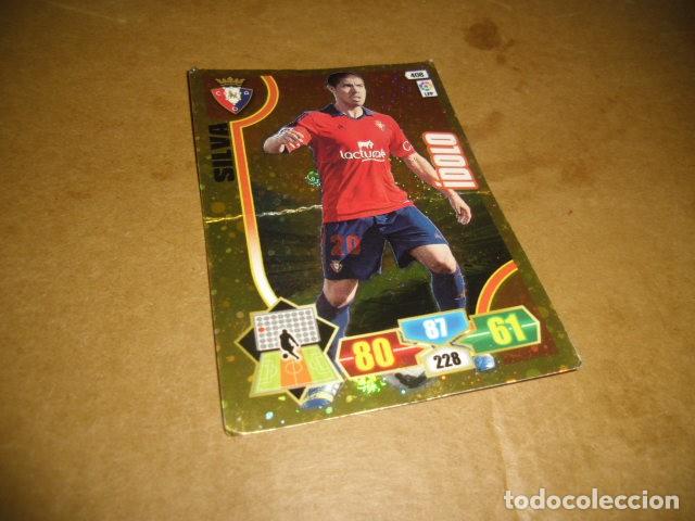 Football Stickers: ADRENALYN 2013/14PANINI TRADING CARD GAME LIGABBVA SILVA IDOLO MEDIO