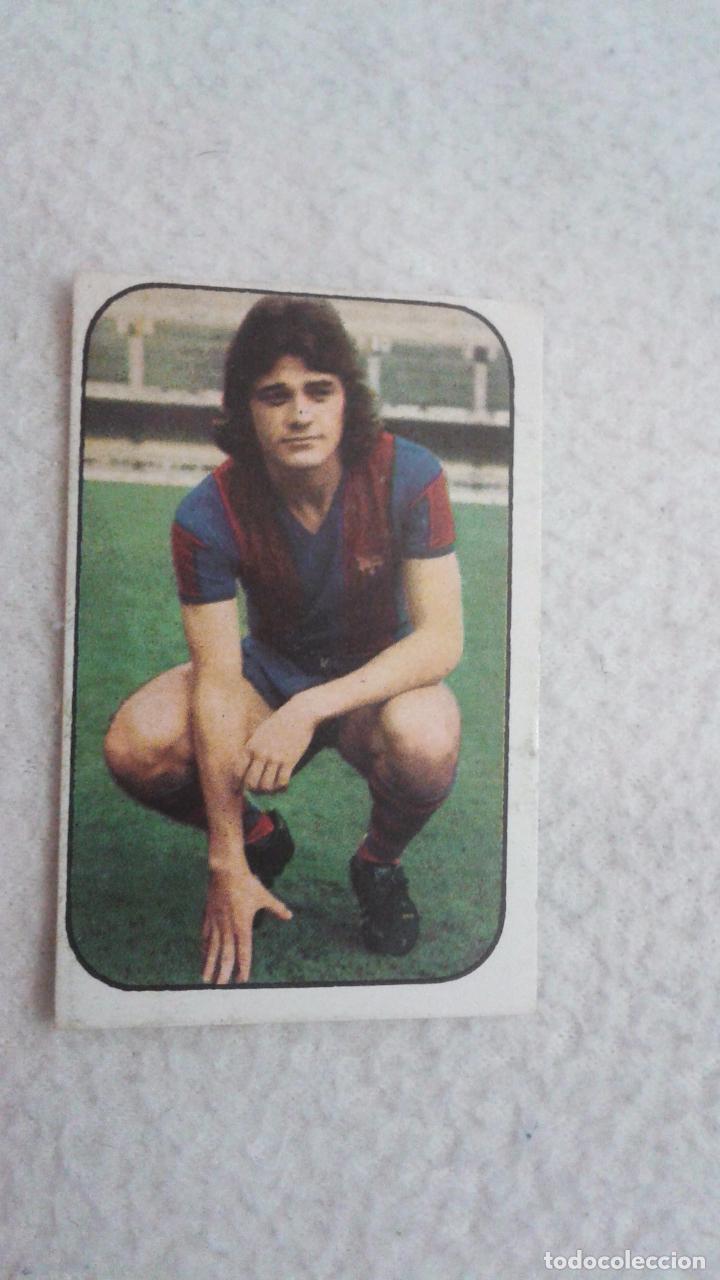 Cromos de f&uacute;tbol: 76-77 ESTE. BARCELONA ALBALADEJO - Foto 1