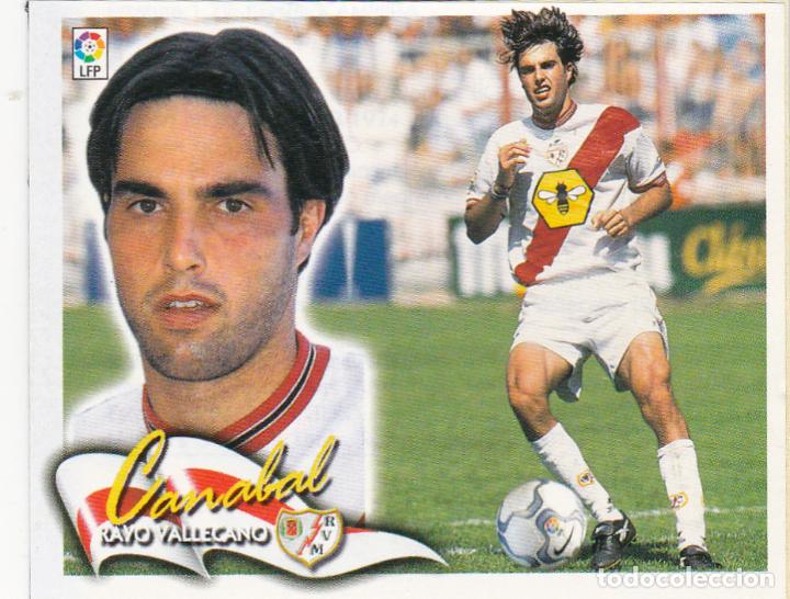 Cromos de f&uacute;tbol: ESTE 2000-01 CANABAL - BAJA - (RECORTADO/DESPEGADO) - Foto 1