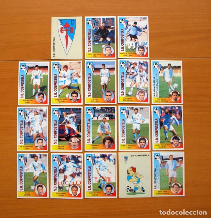 Figurine di Calcio: Compostela - Editorial Panini 1994-1995, 94-95 - 18 cromos nunca pegados