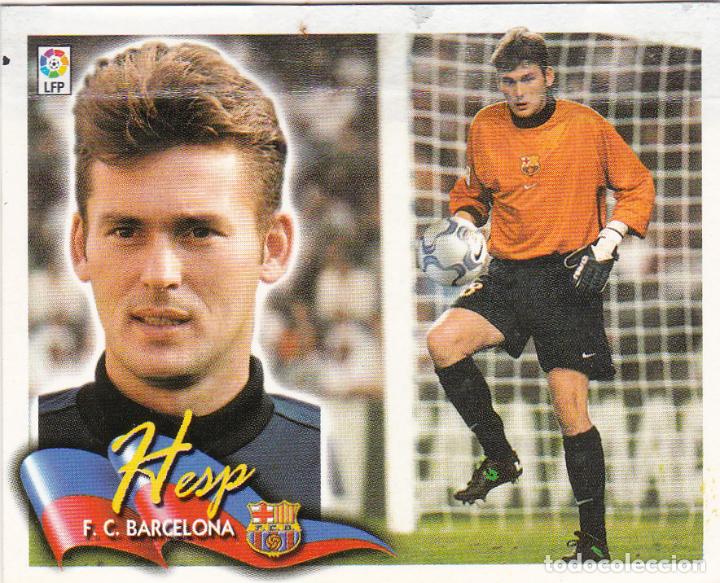 Cromos de f&uacute;tbol: ESTE 2000-01 HESP BAJA (VENTANILLA) - Foto 1