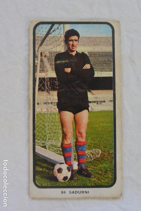 Cromos de Futebol: CROMO FUTBOL SADURN&Iacute; CROMOS RUIZ ROMERO 1973. SIN PEGAR