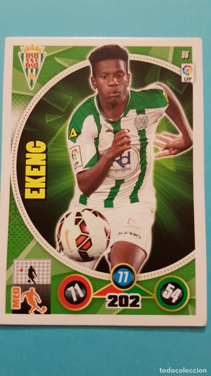 Cromos de f&uacute;tbol: ADRENALYN XL 2014-2015 (14-15) EKENG #96