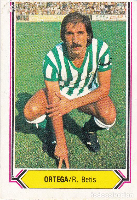 Cromos de f&uacute;tbol: ESTE 80-81 ORTEGA (DESPEGADO)(A-9) - Foto 1