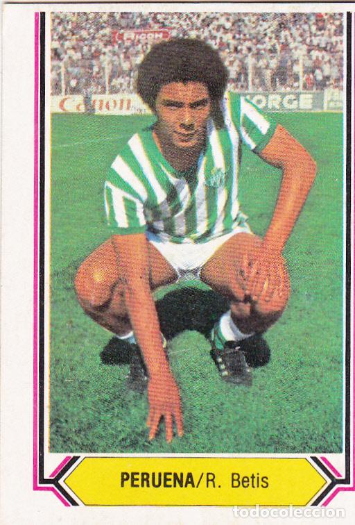 Cromos de f&uacute;tbol: ESTE 80-81 PERUENA (DESPEGADO)(A-9) - Foto 1