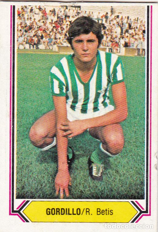 Cromos de f&uacute;tbol: ESTE 80-81 GORDILLO (DESPEGADO)(A-9) - Foto 1