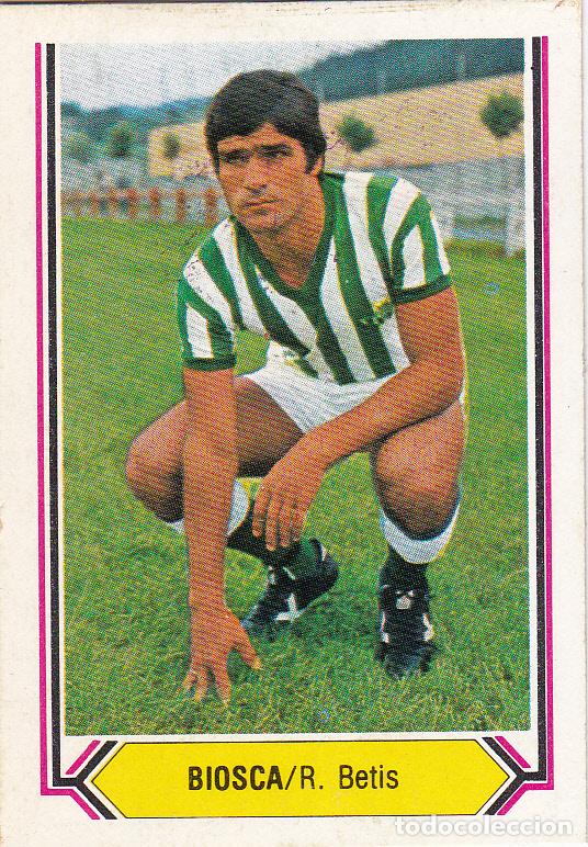 Cromos de f&uacute;tbol: ESTE 80-81 BIOSCA (DESPEGADO)(A-9) - Foto 1