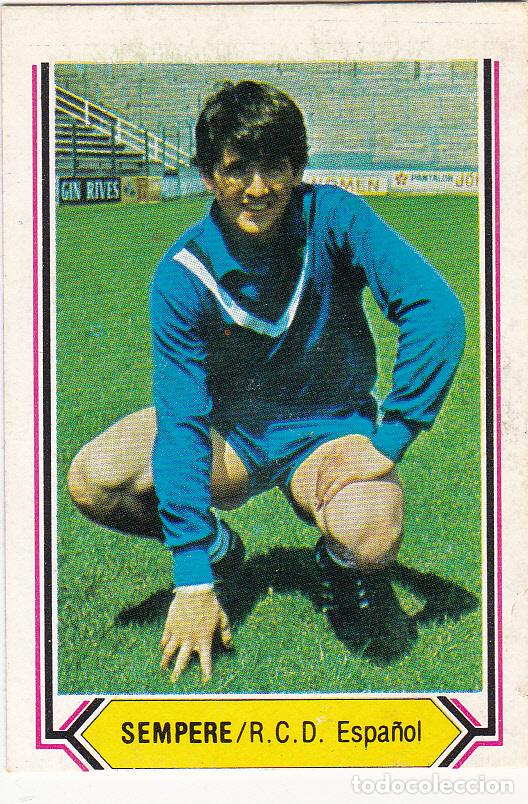 Cromos de f&uacute;tbol: ESTE 80-81 SEMPERE (DESPEGADO)(A-9) - Foto 1