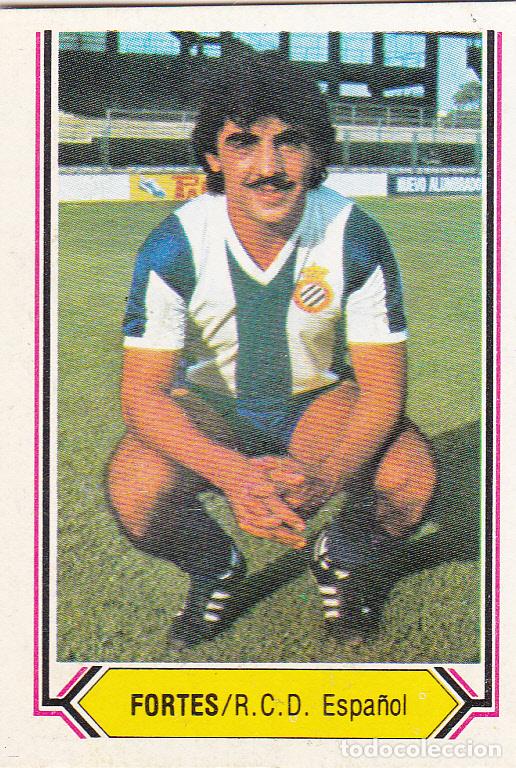 Cromos de f&uacute;tbol: ESTE 80-81 FORTES (DESPEGADO)(A-9) - Foto 1