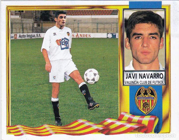 Cromos de f&uacute;tbol: ESTE 95-96 JAVI NAVARRO COLOCA, VERSI&Oacute;N (VENTANILLA)(A-9) - Foto 1