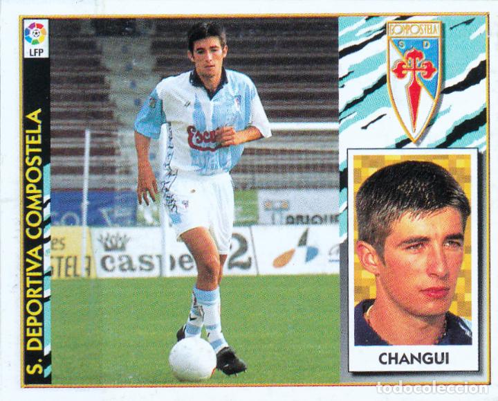 Cromos de f&uacute;tbol: ESTE 97-98 CHANGUI COLOCA MUY DIFICIL (VENTANILLA)(A-9) - Foto 1