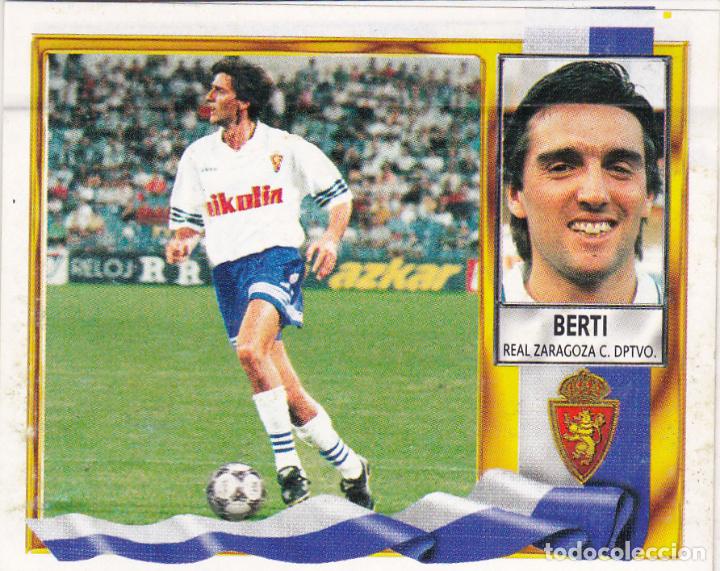 Cromos de f&uacute;tbol: ESTE 95-96 BERTI COLOCA MUY DIFICIL (VENTANILLA)(A-9) - Foto 1