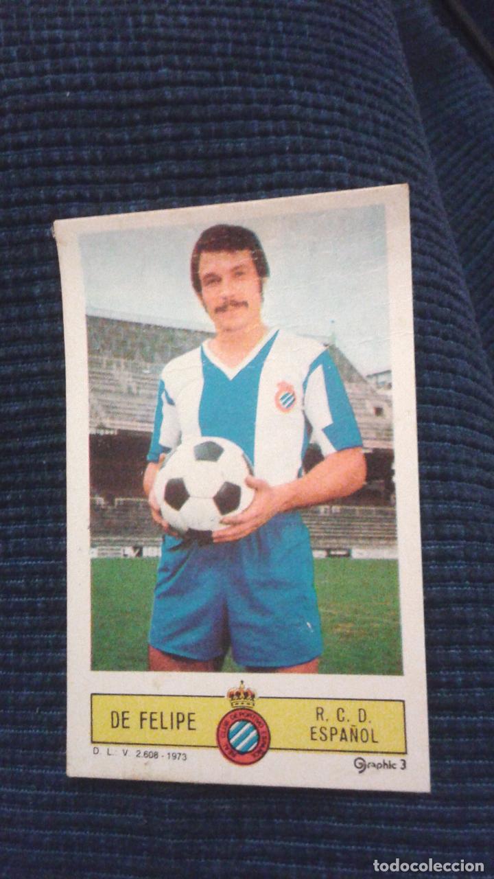Cromos de f&uacute;tbol: 73-74 ESTE. ESPA&Ntilde;OL DE FELIPE - Foto 1