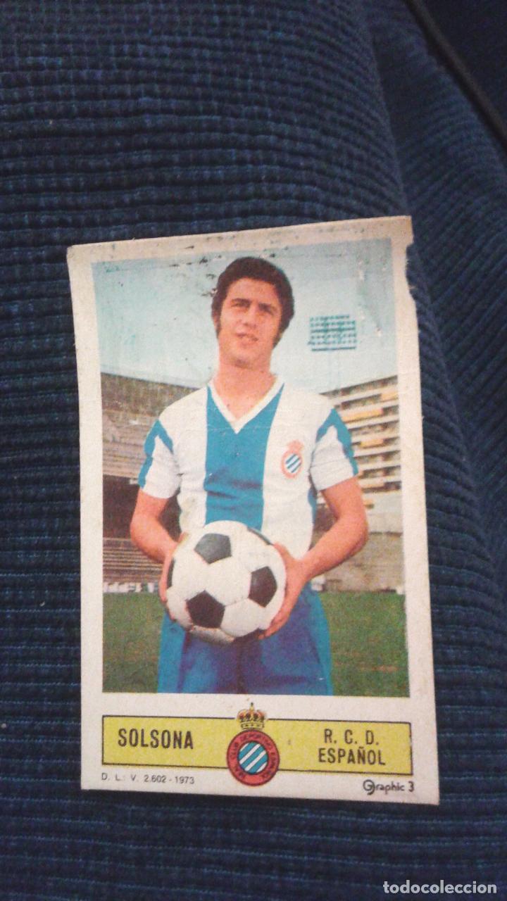 Cromos de f&uacute;tbol: 73-74 ESTE. ESPA&Ntilde;OL SOLSONA - Foto 1