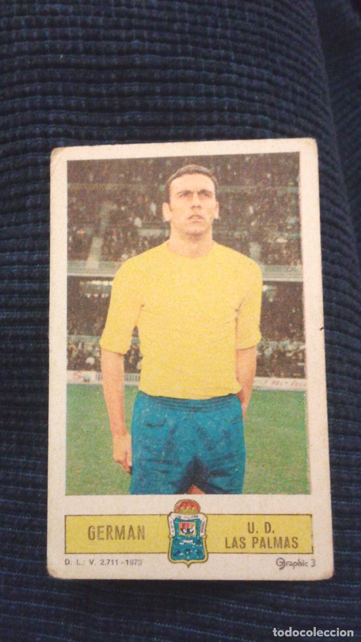 Cromos de f&uacute;tbol: 73-74 ESTE. NUNCA PEGADO LAS PALMAS GERMAN - Foto 1