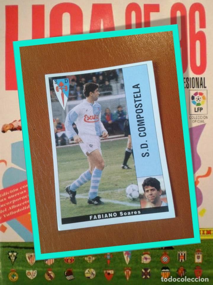 Figurine di Calcio: FABIANO. COMPOSTELA. LIGA 95/96. PANINI. SIN PEGAR