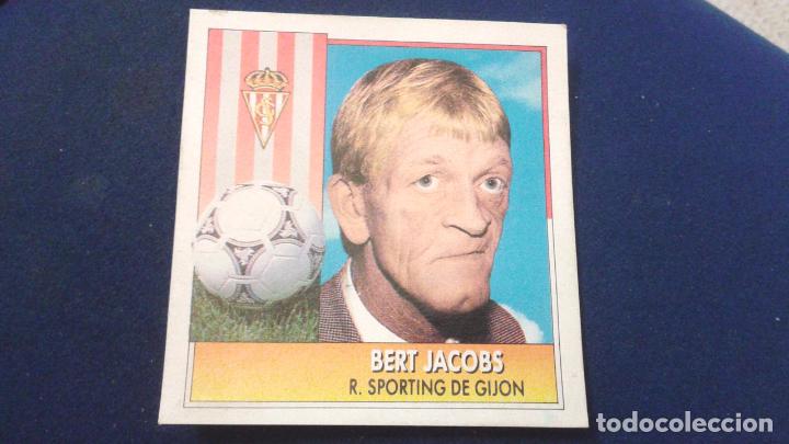 Cromos de f&uacute;tbol: 92-93 ESTE. SPORTING GIJON BERT JACOBS - Foto 1