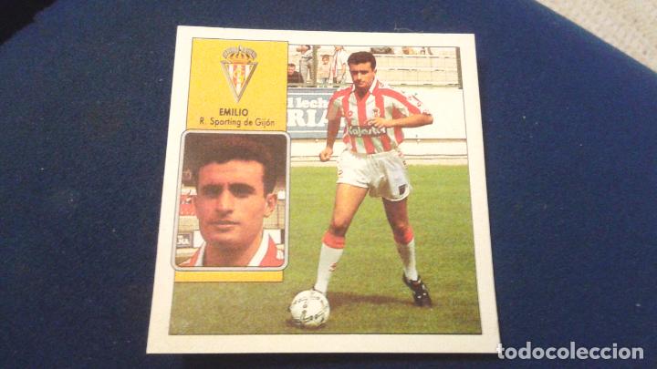 Cromos de f&uacute;tbol: 92-93 ESTE. COLOCA SPORTING GIJON EMILIO - Foto 1