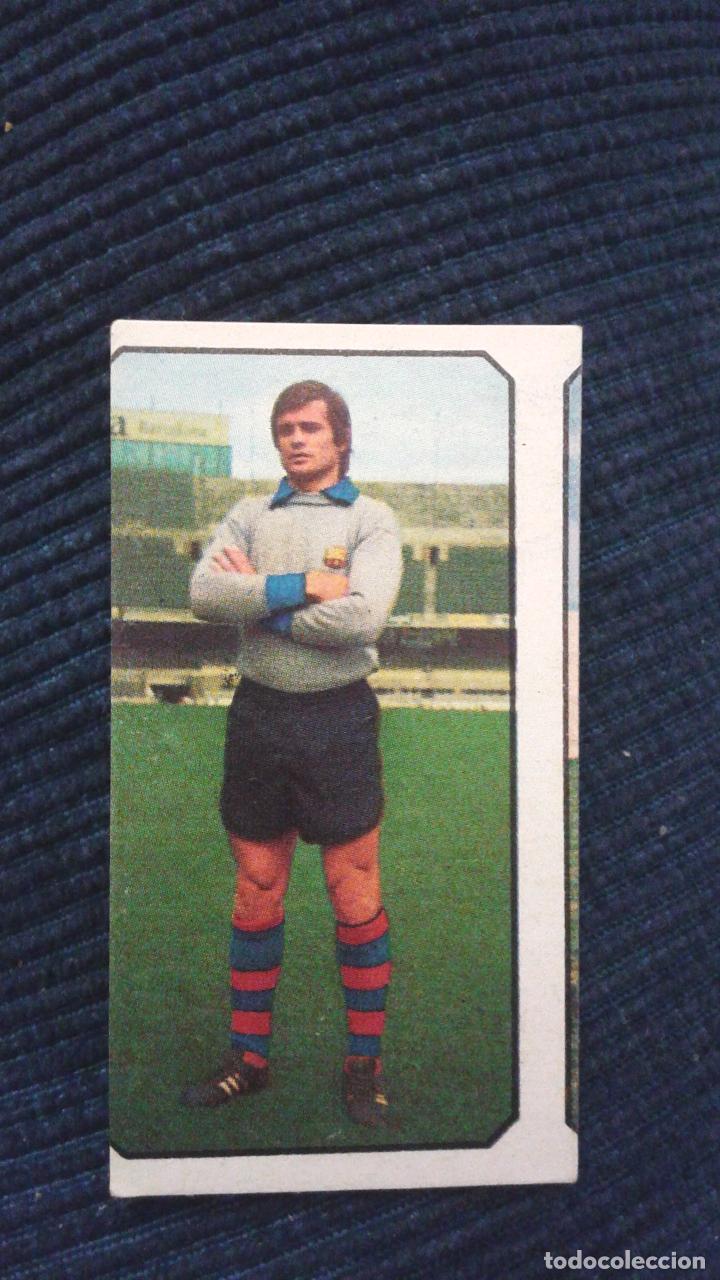 Cromos de f&uacute;tbol: 77-78 ESTE. ERROR DE CORTE VISIBLE BARCELONA MORA - Foto 1