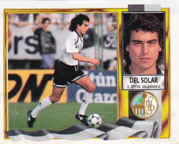 Cromos de f&uacute;tbol: ESTE 95-96 DEL SOLAR COLOCA (VENTANILLA)(A-9) - Foto 1