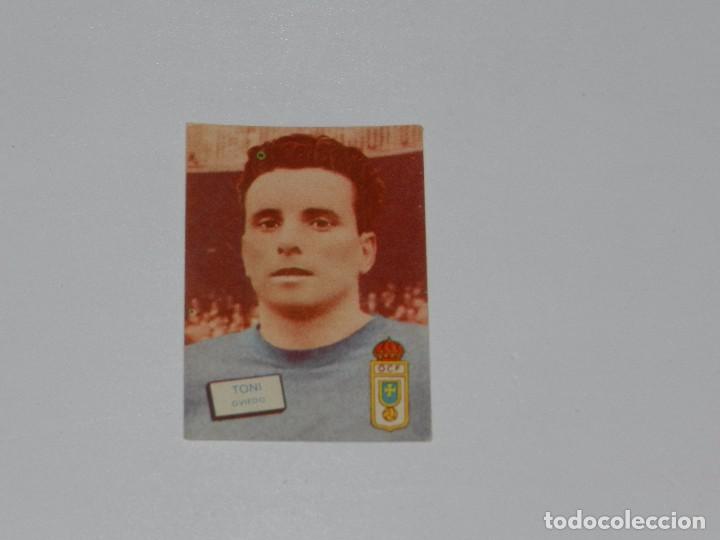 Figurine di Calcio: OVIEDO - TONI  - CAMPEONATO DE LIGA 1961 - 62 , EDT FHER 1961 , SIN PEGAR