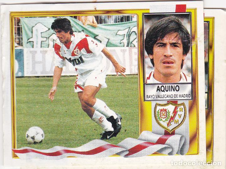 Cromos de f&uacute;tbol: ESTE 95-96 AQUINO COLOCA MUY DIFICIL (VENTANILLA)(A-9) - Foto 1