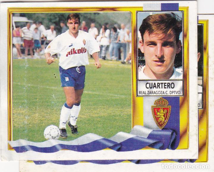 Cromos de f&uacute;tbol: ESTE 95-96 CUARTERO COLOCA MUY DIFICIL (VENTANILLA)(A-9) - Foto 1