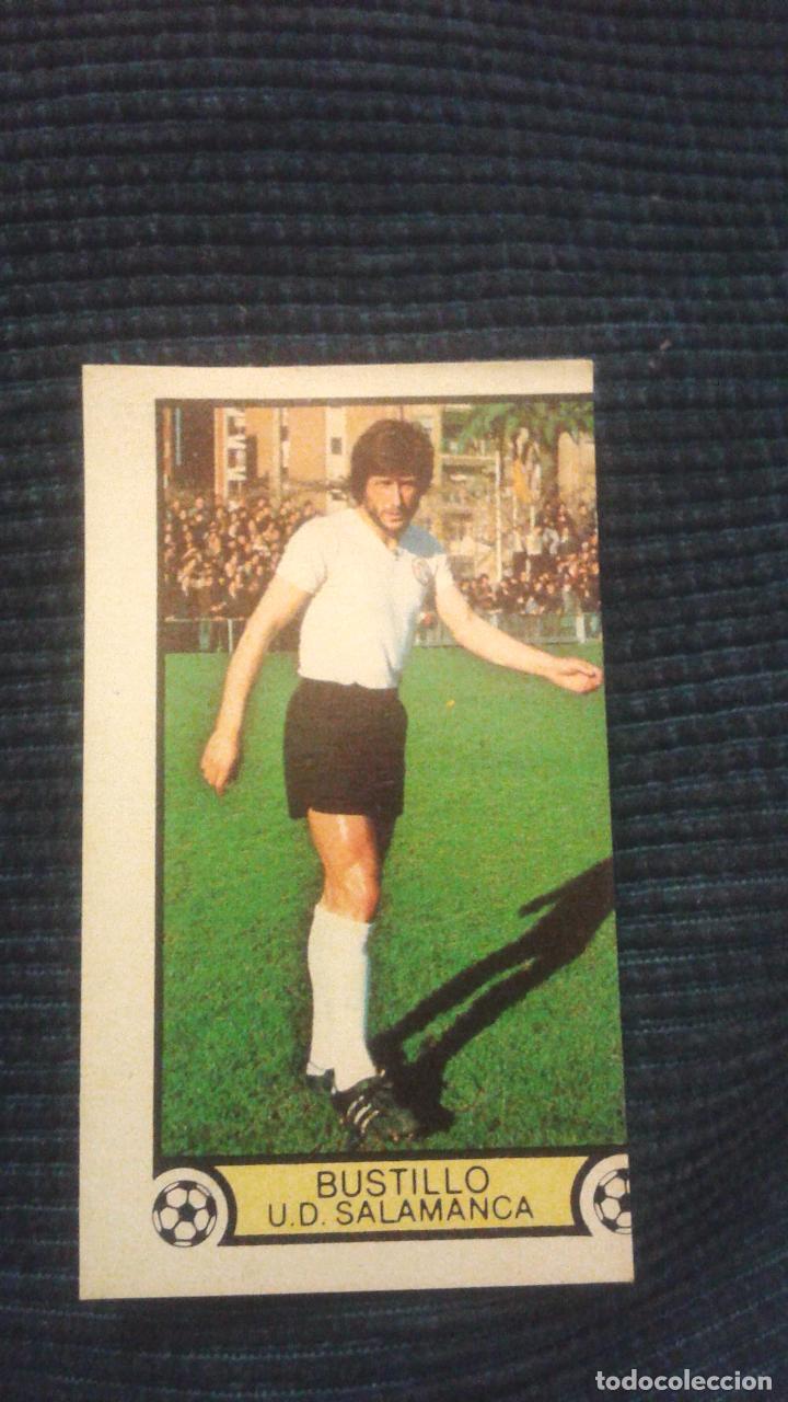 Cromos de f&uacute;tbol: 79-80 ESTE. SALAMANCA BUSTILLO CON ERROR DE CORTE - Foto 1