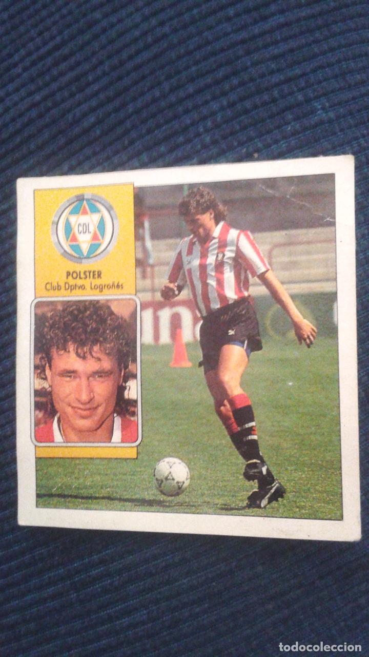 Cromos de f&uacute;tbol: 92-93 ESTE. BAJA LOGRO&Ntilde;ES POLSTER - Foto 1