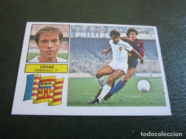 Cromos de f&uacute;tbol: Valencia -CESAR - Ediciones Este 1982-1983, 82-83 - Cromo Nunca pegado - Foto 1