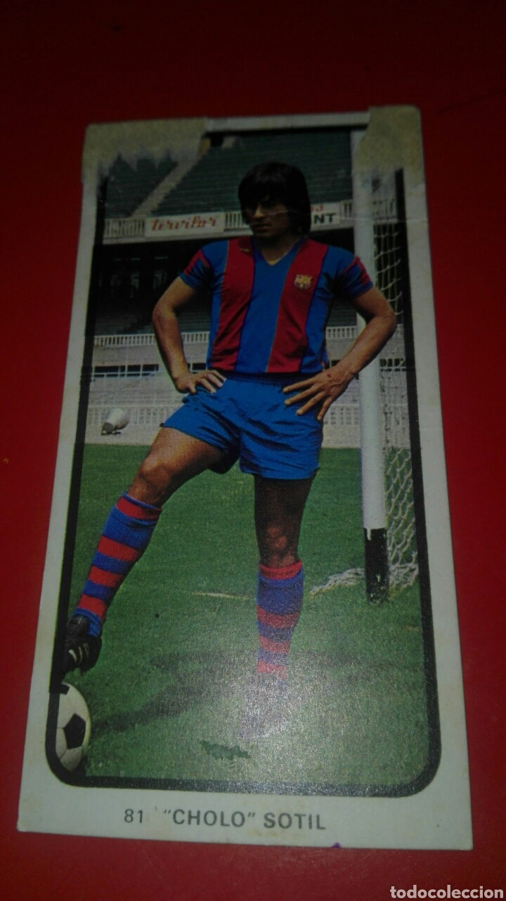 Liga Ruiz Romero 73 74 Numero 81 Cholo Sotil Comprar Cromos De