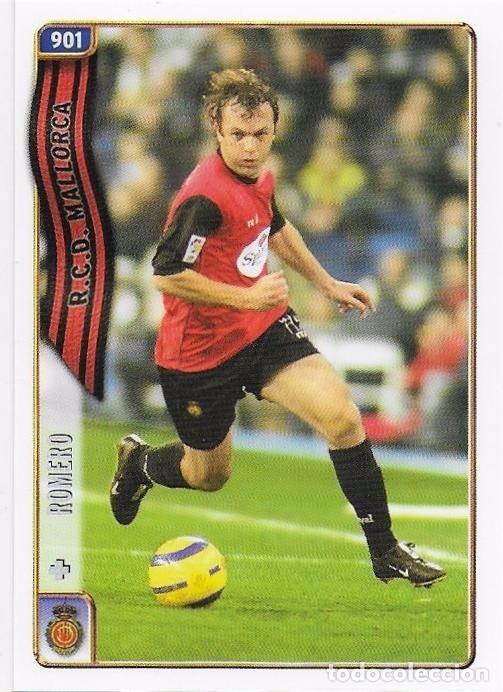 Cromos de fútbol: FICHAJE 901+ ROMERO MALLORCA ,CROMOS FUTBOL MUNDICROMO LIGA 2004 2005