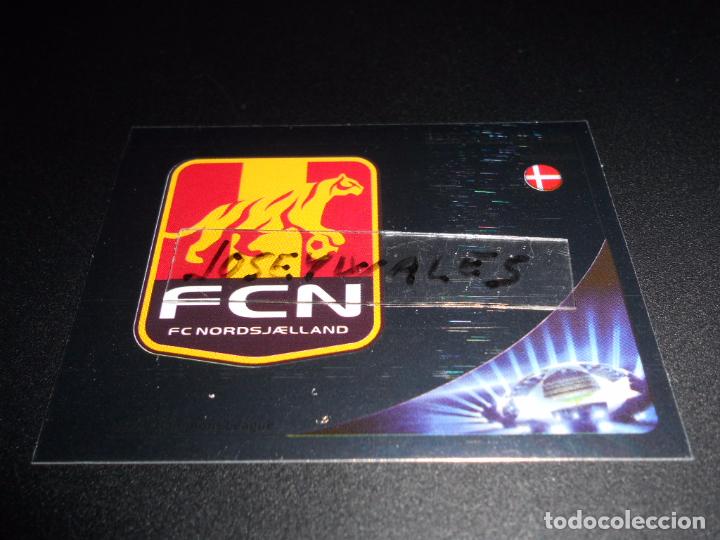 Figurine di Calcio: 354 ESCUDO LOGO FC NORDSJAELLAND CROMOS ALBUM UEFA CHAMPIONS LEAGUE 2012 2013 12 13