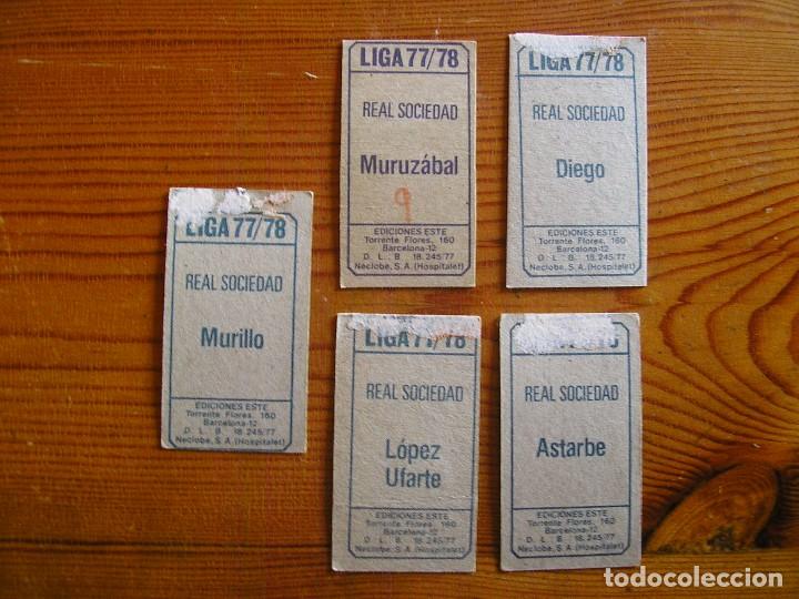 Cromos de f&uacute;tbol: ESTE 77-78 CROMO DESPEGADO EN REGULAR ESTADO DIEGO - Foto 2