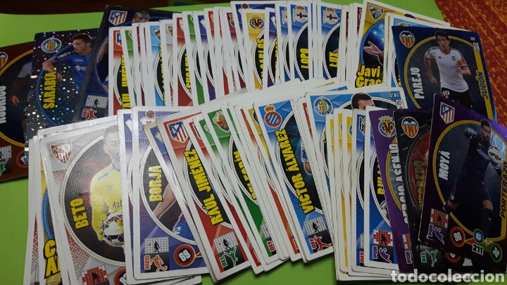 Football Stickers: LOTE 67 CROMOS FUTBOL ADRENALYN 2014-15