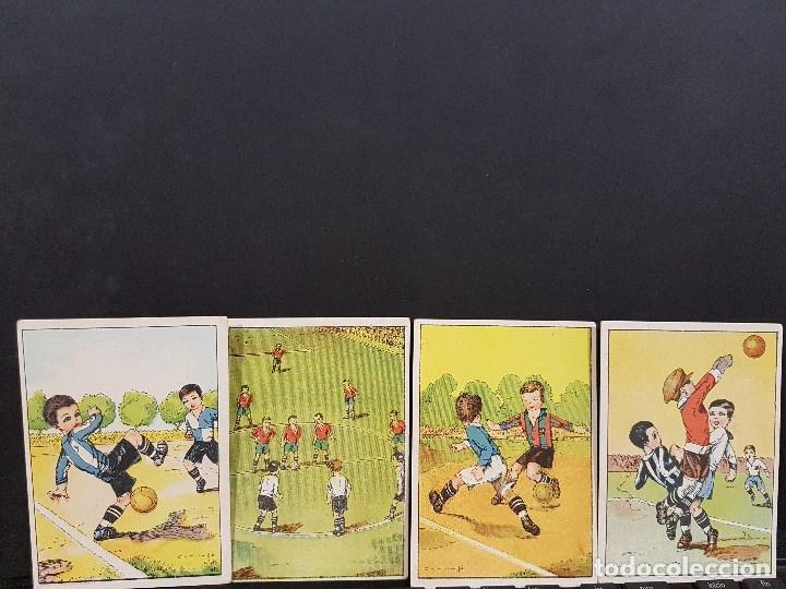 Figurine di Calcio: COLECCI&Oacute;N COMPLETA DE 24 CROMOS SOBRE LA REGLAMENTACI&Oacute;N DEL FOOT-BALL