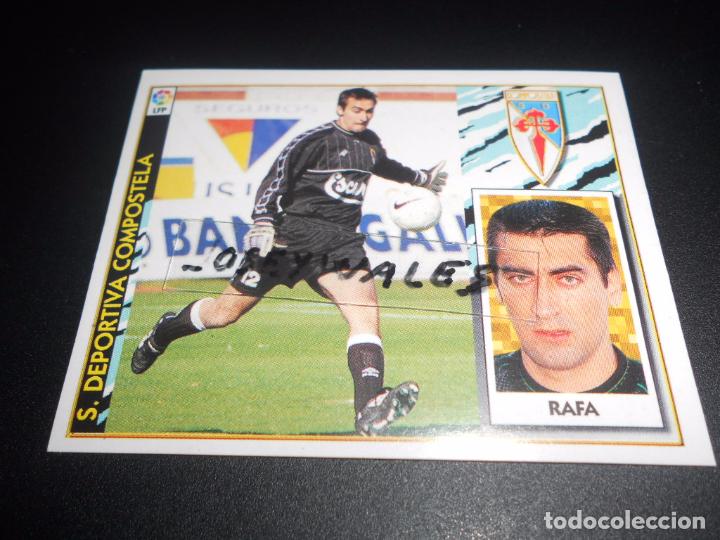 Figurine di Calcio: CROMO RAFA COMPOSTELA CROMOS ALBUM EDICIONES ESTE LIGA FUTBOL 1997-1998 97-98