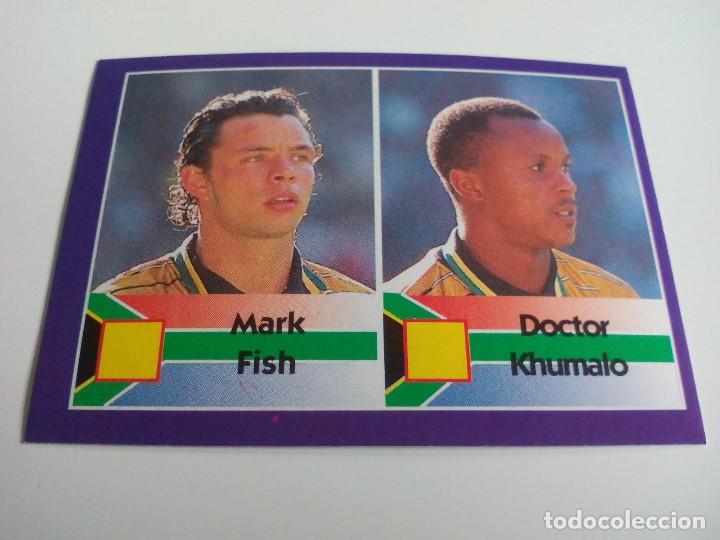 Football Stickers: 193 MARK FISH / KHUMALO (SUDAFRICA) - CROMO MUNDIAL FRANCIA 98 EDITORIAL DESCONOCIDA
