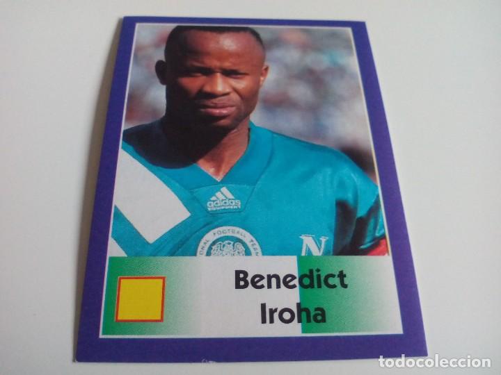 Football Stickers: 227 IROHA (NIGERIA) - CROMO MUNDIAL FRANCIA 98 EDITORIAL DESCONOCIDA