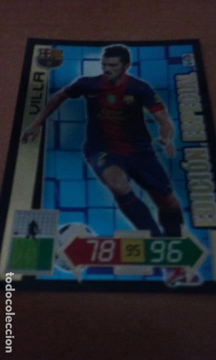 Cromos de f&uacute;tbol: ADRENALYN 2012-2013 EDICION LIMITADA. VILLA - Foto 1