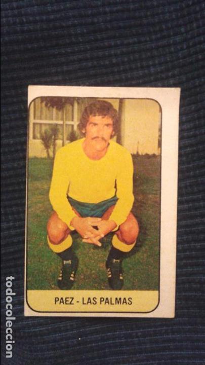 Cromos de f&uacute;tbol: 78/79 ESTE. LAS PALMAS PAEZ - Foto 1