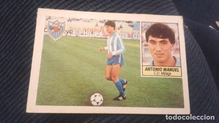 Cromos de f&uacute;tbol: 84/85 ESTE. COLOCA MALAGA ANTONIO MANUEL - Foto 1