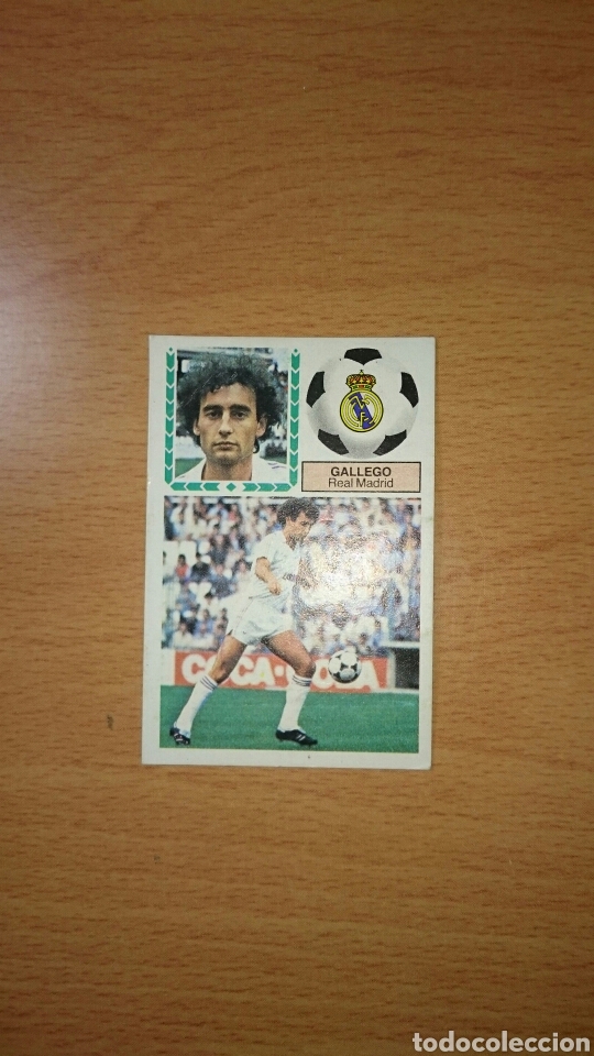 Cromos de f&uacute;tbol: Cromo del R.Madrid a&ntilde;o 83/84 - Foto 1