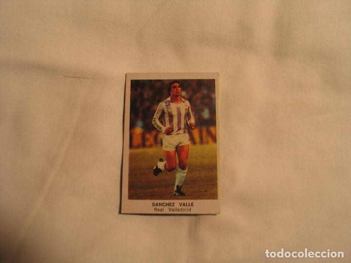 Cromos de f&uacute;tbol: futbol 84-Sanchez Valle - Foto 1