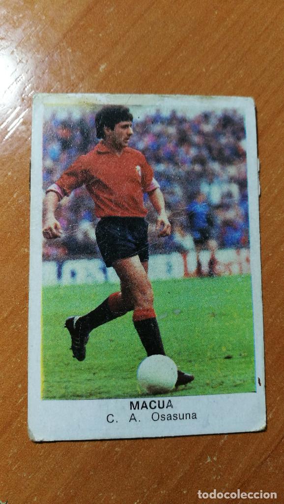 Cromos de F&uacute;tbol: CROMO FUTBOL 84 MACUA CANO-CROPAN