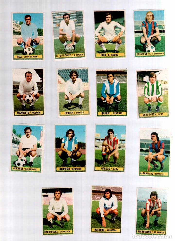 Cromos de Futebol: LOTE DE 15 CROMOS &Uacute;LTIMOS FICHAJES - EDICIONES ESTE 74 75