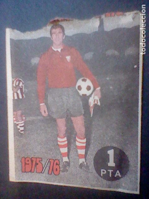 Figurine di Calcio: sobre vacio fher liga futbol 1975 76