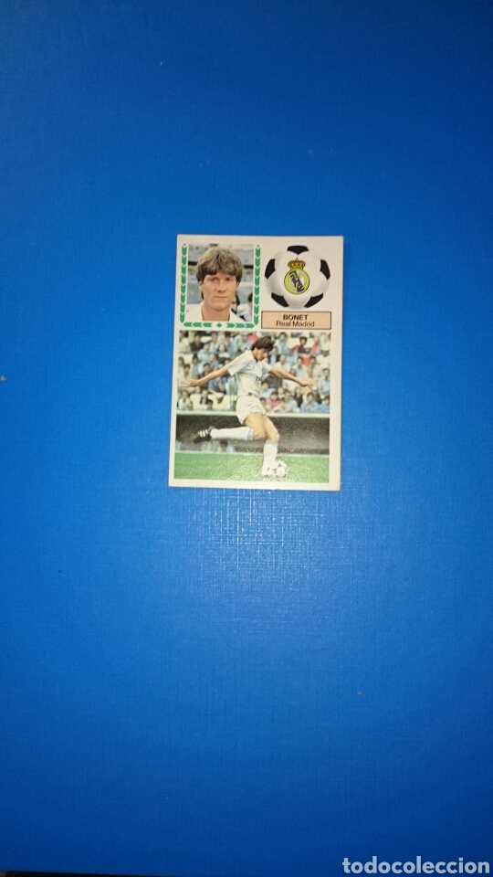 Cromos de f&uacute;tbol: Cromo del R.Madrid a&ntilde;o 83 /84 - Foto 1